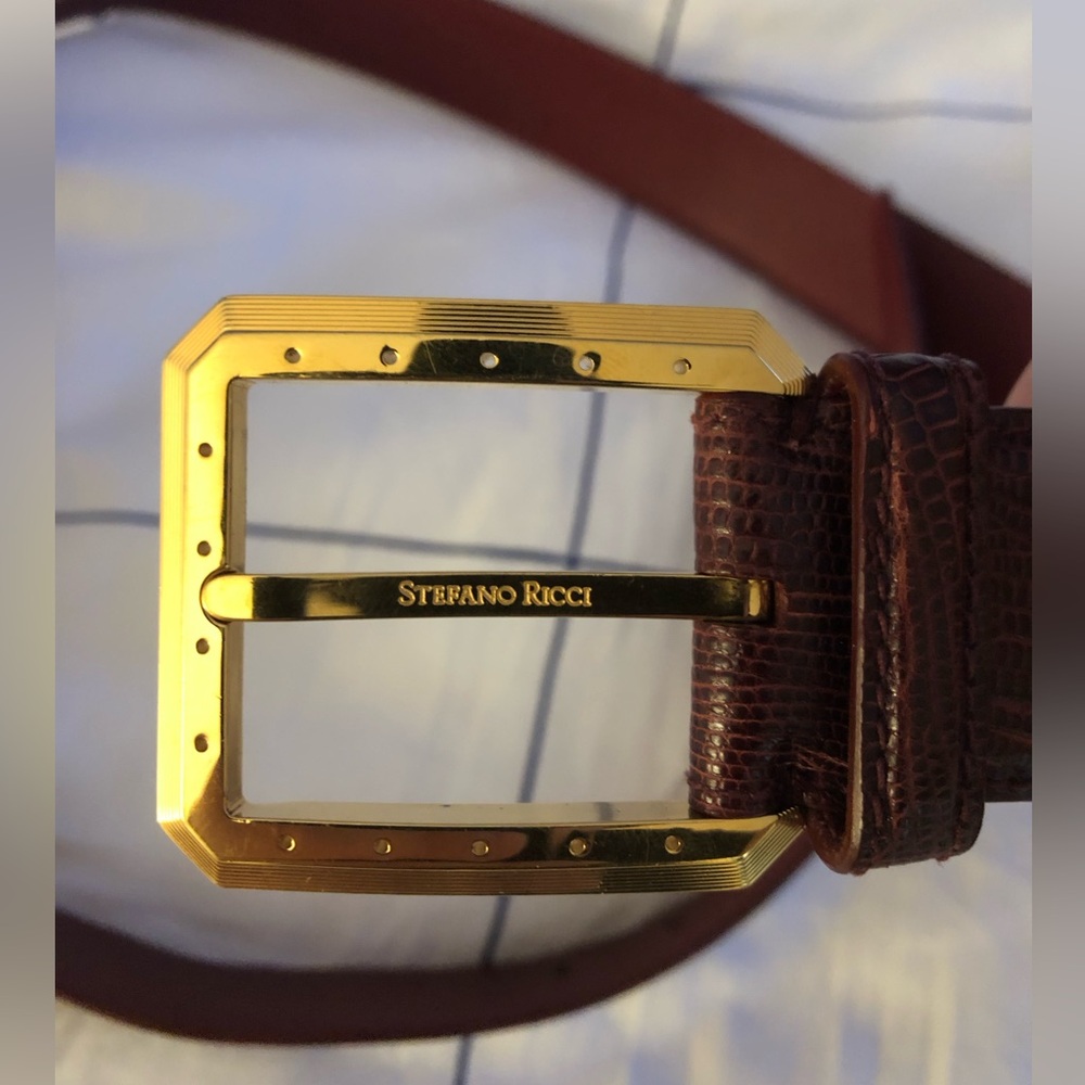 Stefano Ricci Real Lizard Belt - Picture 3 of 6